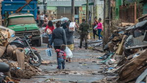 Chuvas intensas no Rio Grande do Sul obrigam mais de 700 pessoas a deixarem suas residências