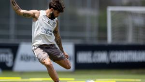 Yuri Alberto treina e deve ser reforço do Corinthians contra o Criciúma