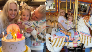 Rebel Wilson celebra aniversário da filha em festa temática da Disney